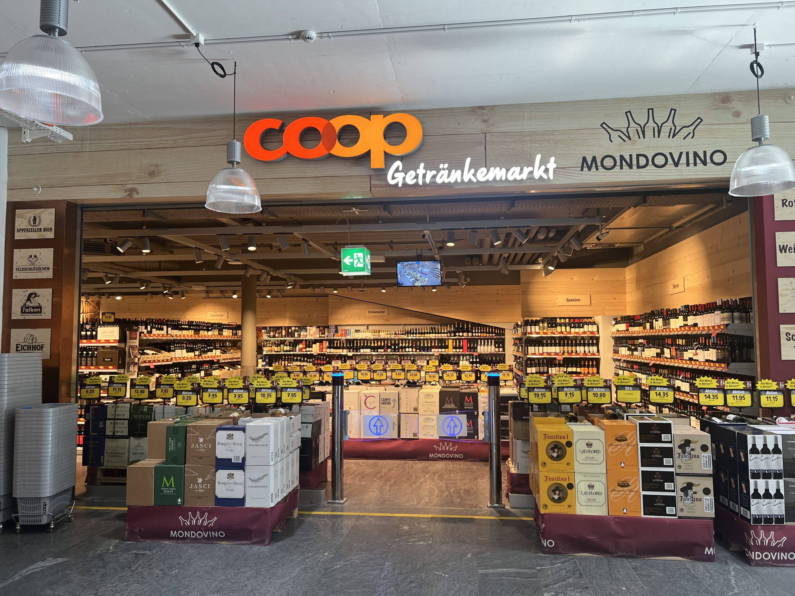 Erweiterung Coop Getränkemarkt Rägi Märt Regensdorf